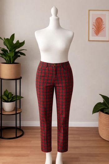 Pantalon à carreaux - Taille 32