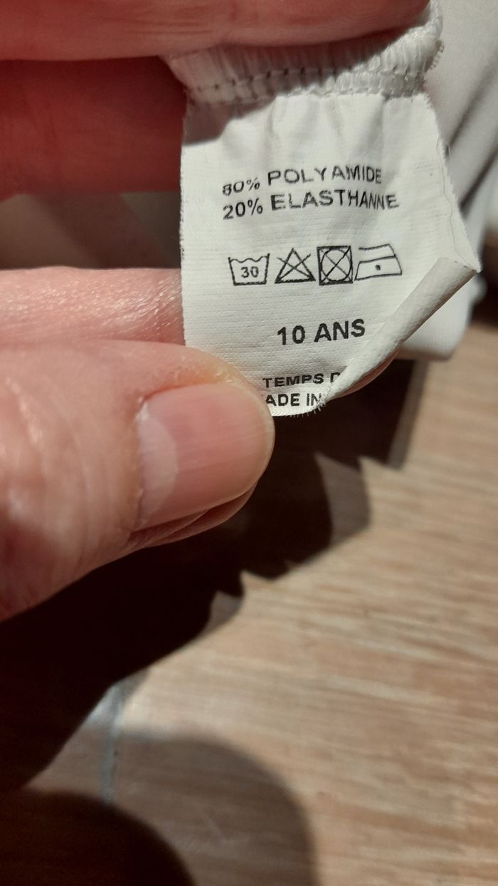 Maillot de danse temps danse 10 ans - photo numéro 3