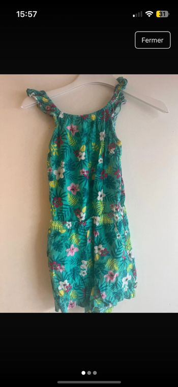 Combinaison short 9ans