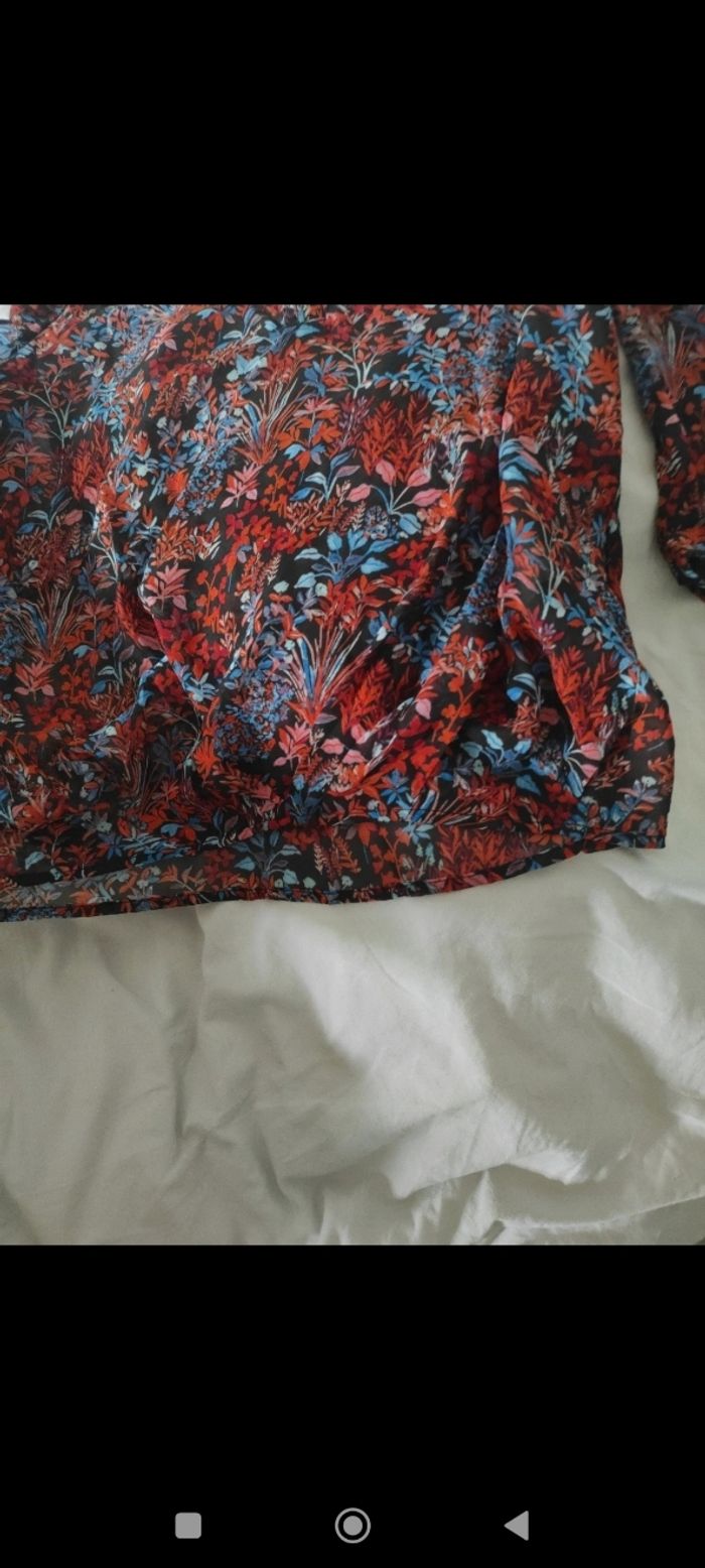 Blouse en voile imprimée Cache Cache taille 38 - photo numéro 7