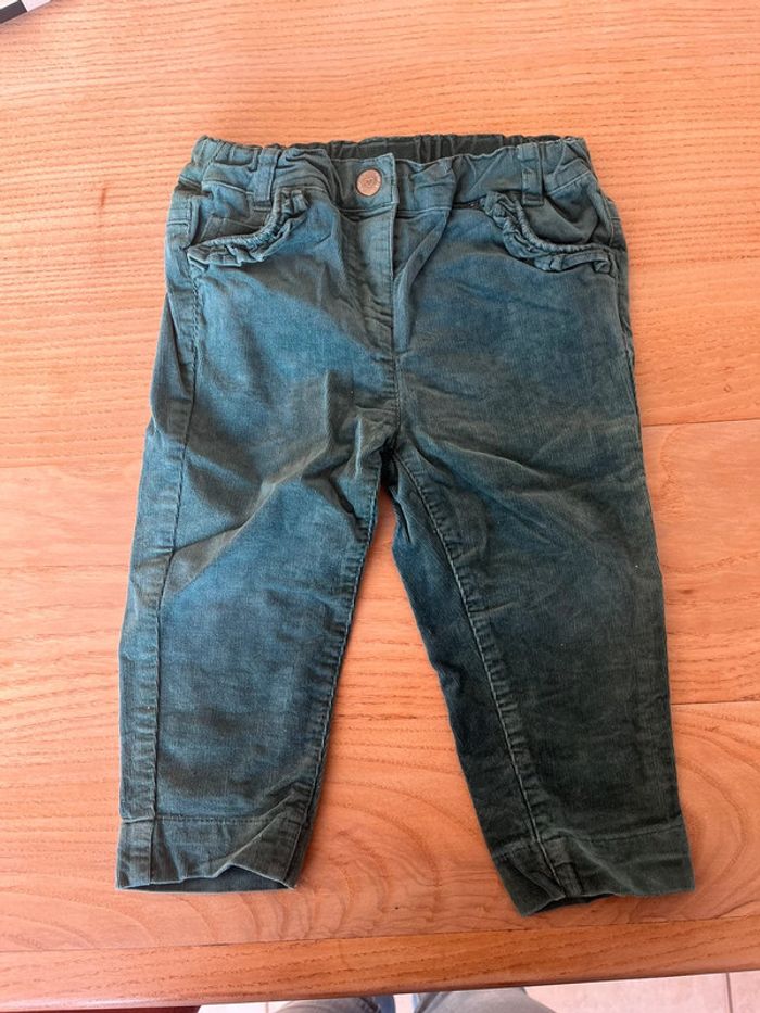 Pantalon en velours