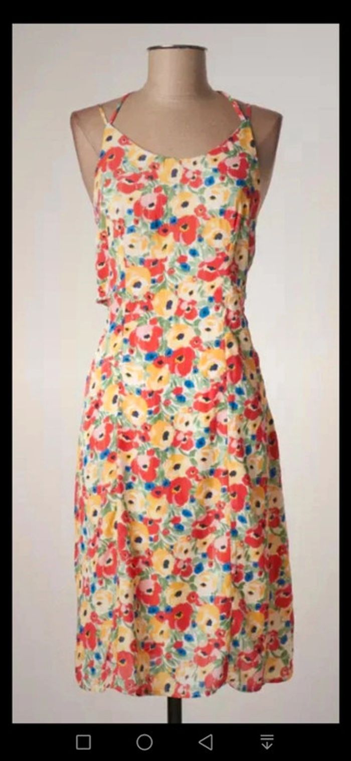 Robe d'été à fleurs multicolores Taille XL ArtLove - photo numéro 2