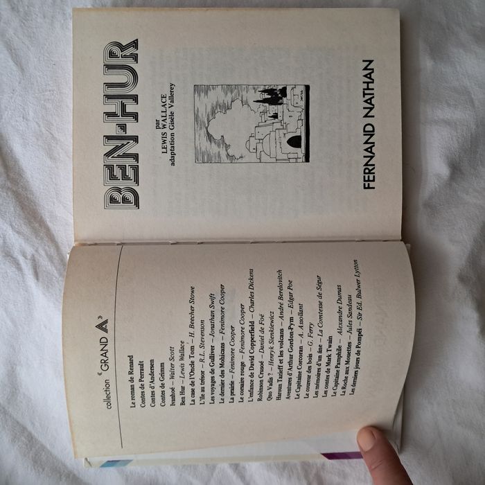 Livre Ben Hur Lewis Wallace Fernand Nathan 1978 - photo numéro 7