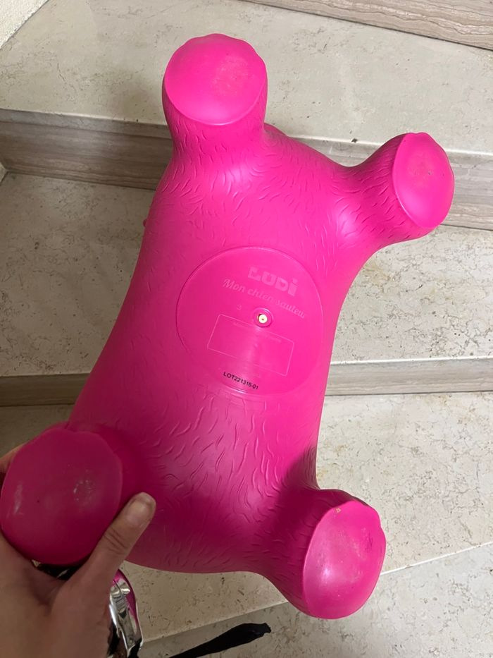 Chien sauteur rose  Ludi - photo numéro 7