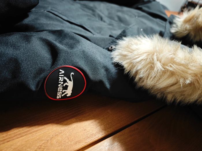 Parka manteau capuche moumoute chaud Airness taille L - photo numéro 6
