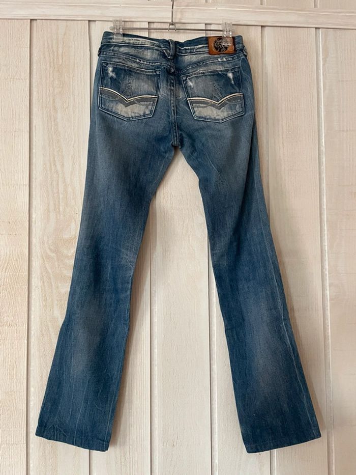 Jean droit taille basse - LTC - 32 - photo numéro 2