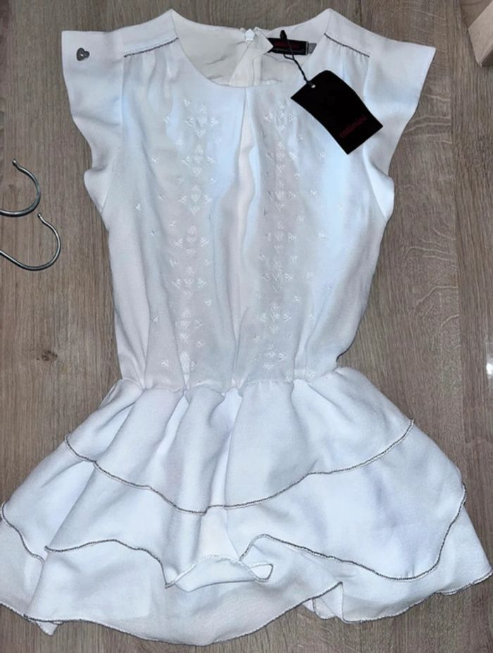 Robe catimini blanche