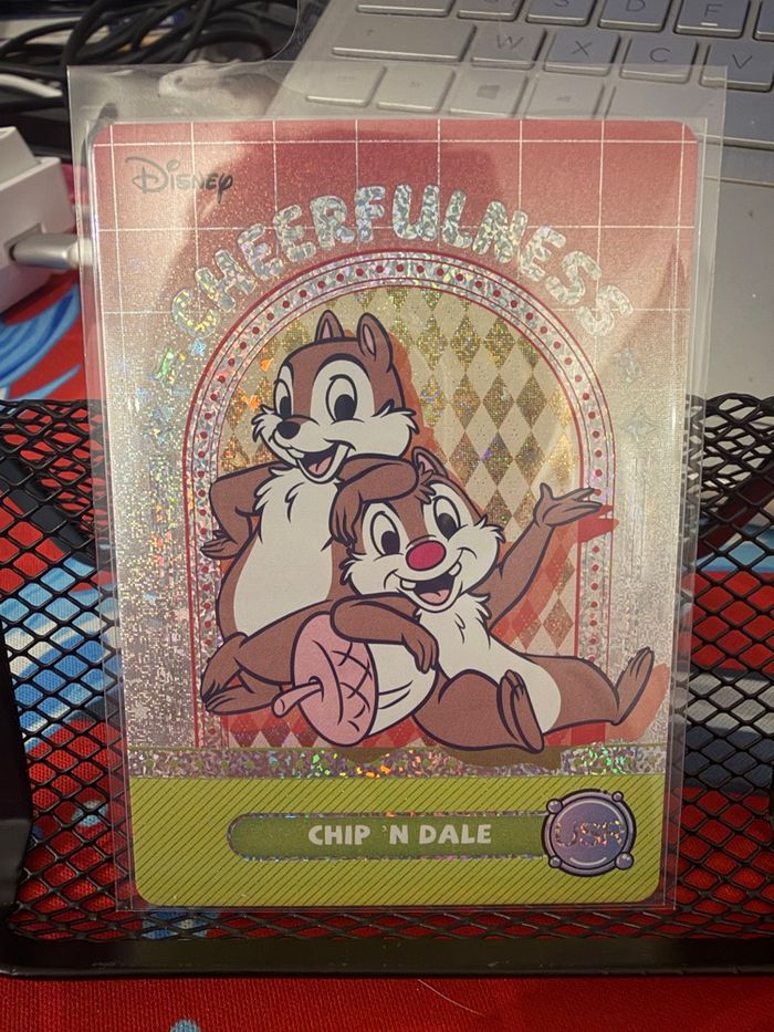 Carte Numérotée Cheerfulness Chip ´n Dale USR