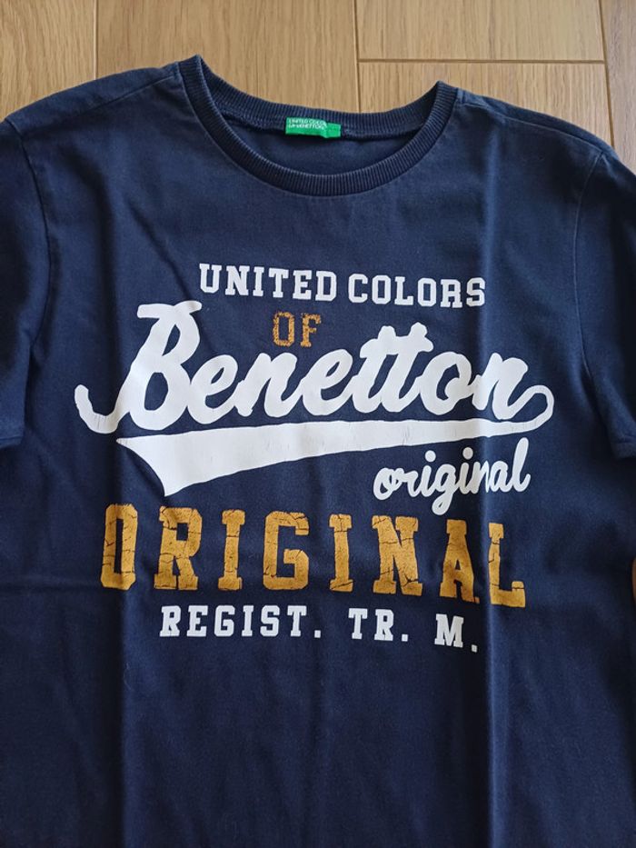 Lot de 2 tee-shirts Benetton à ML - photo numéro 2