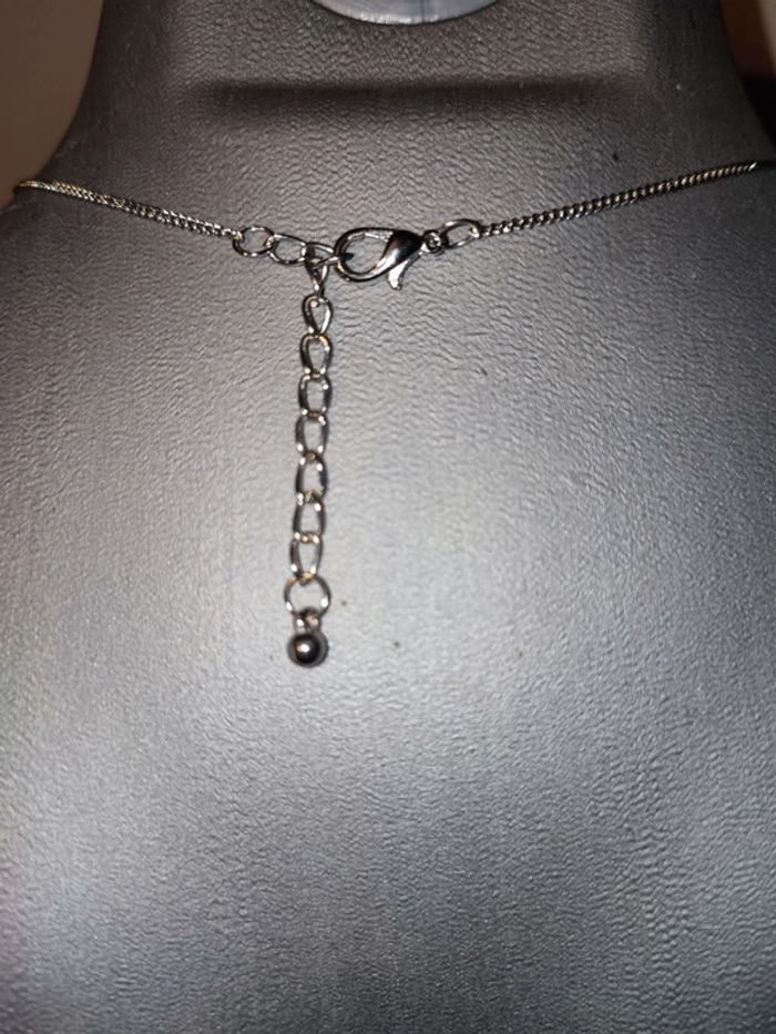 Collier avec pendentif fiole 🌸 - photo numéro 3