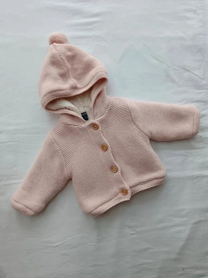 Gilet maille fourré Kiabi 1 mois