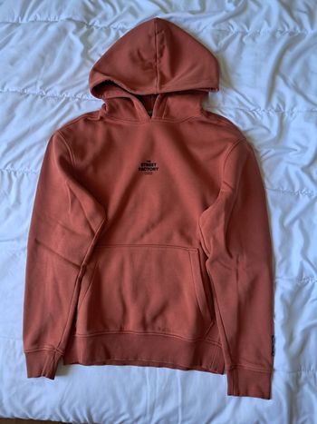 Sweat à capuche rouille 12 ans