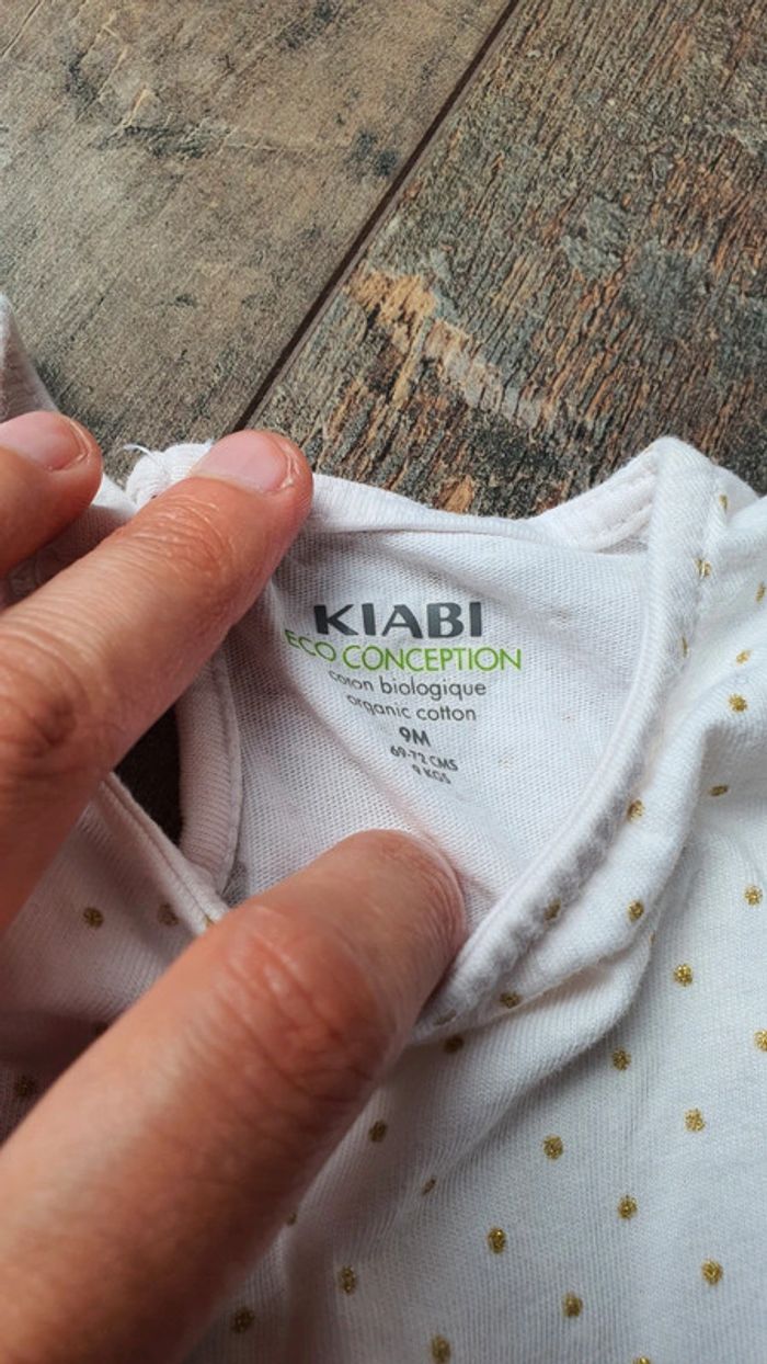 T-shirt kiabi 9 mois en très bon état 👌 - photo numéro 3