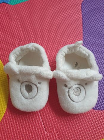 Chausson bébé mixte 3/6 mois