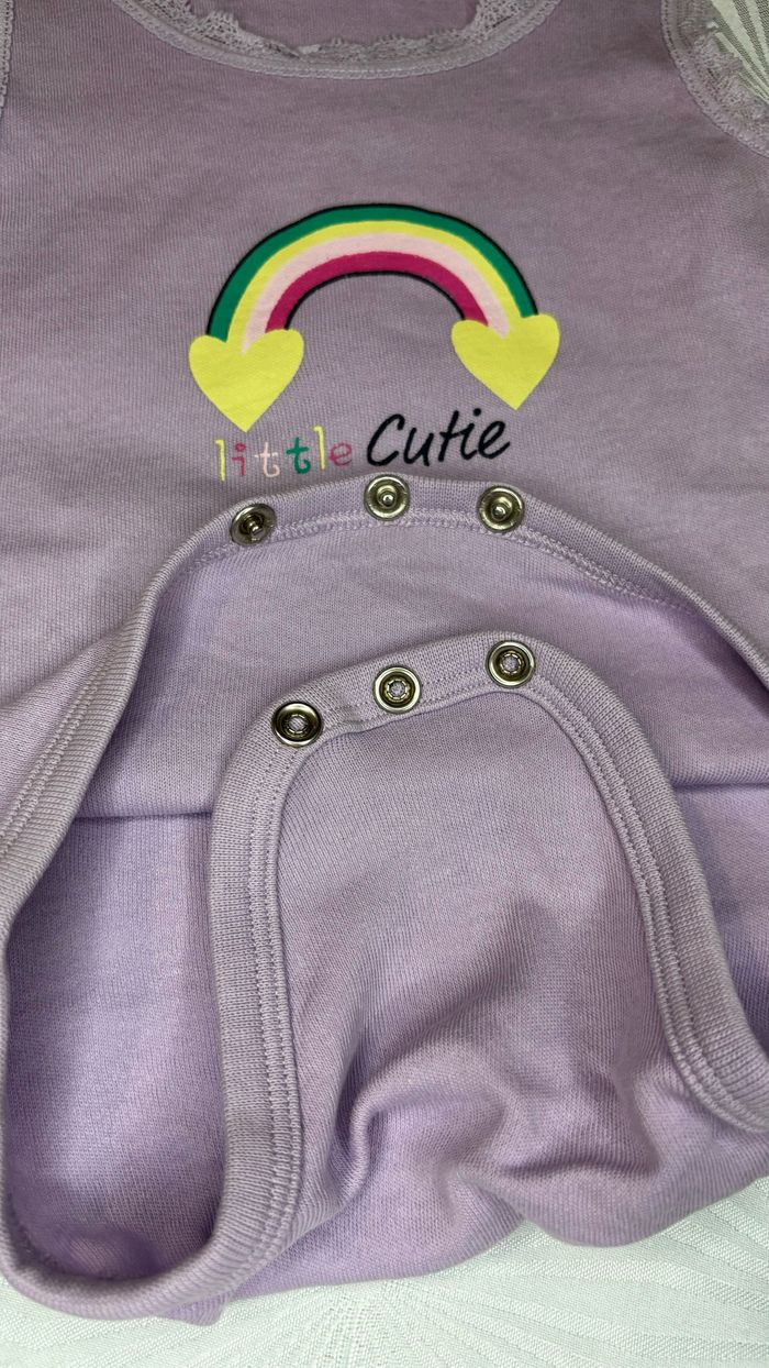 Body bretelles fille 6/9 mois - 74 cm - photo numéro 5