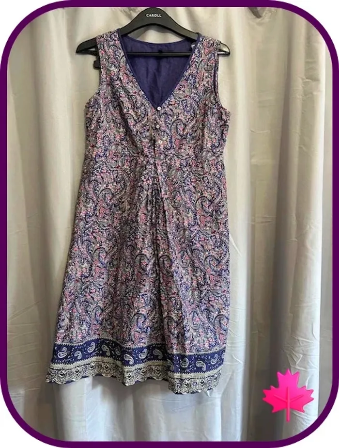 Robe d'été fleurie Cortefiel - Taille S