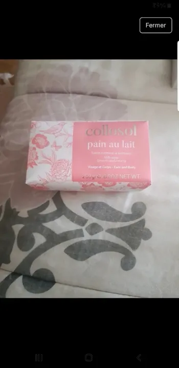 Pain à l'eau de lait / savonnette