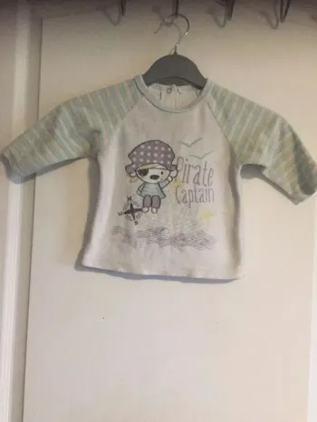 Sweat velours blanc 9M