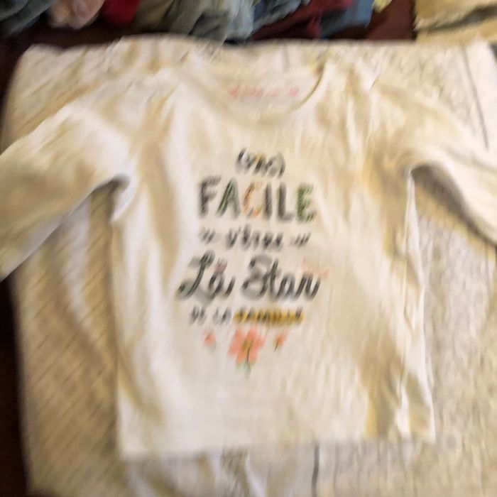 Tee shirt fille 6 mois