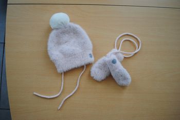 Ensemble bonnet fille