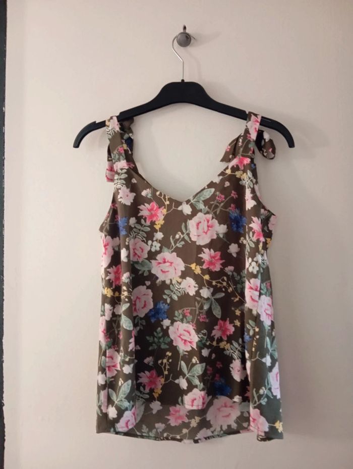 Blouse à motifs floraux, en taille S/36 - photo numéro 3