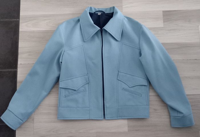 Blouson femme bleu ciel taille 38 - photo numéro 1