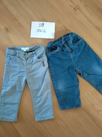 Lot pantalon hiver