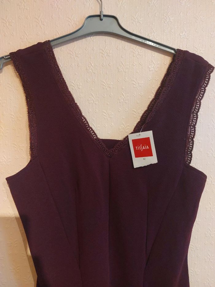 Robe bordeaux violet - photo numéro 2