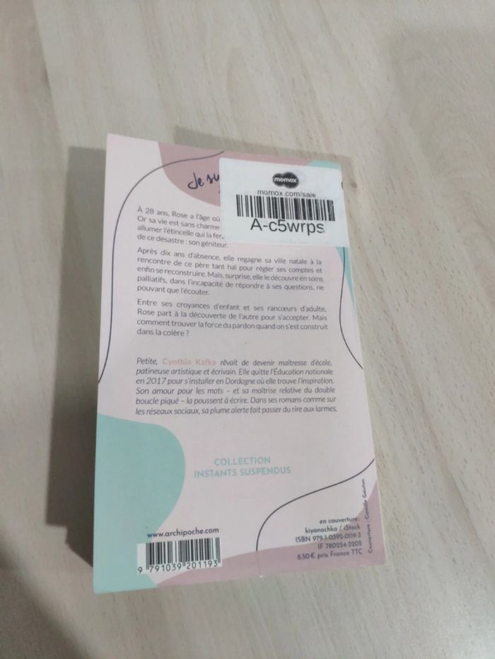 Livre poche collection instants suspendus je suis venue te dire Kafka - photo numéro 6