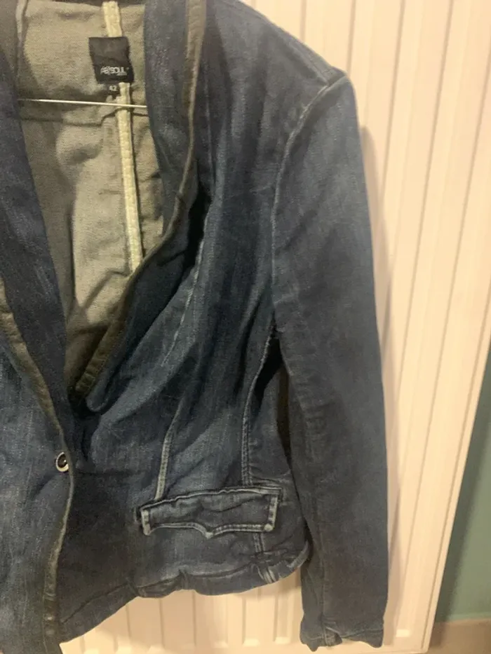 veste en jeans - photo numéro 4
