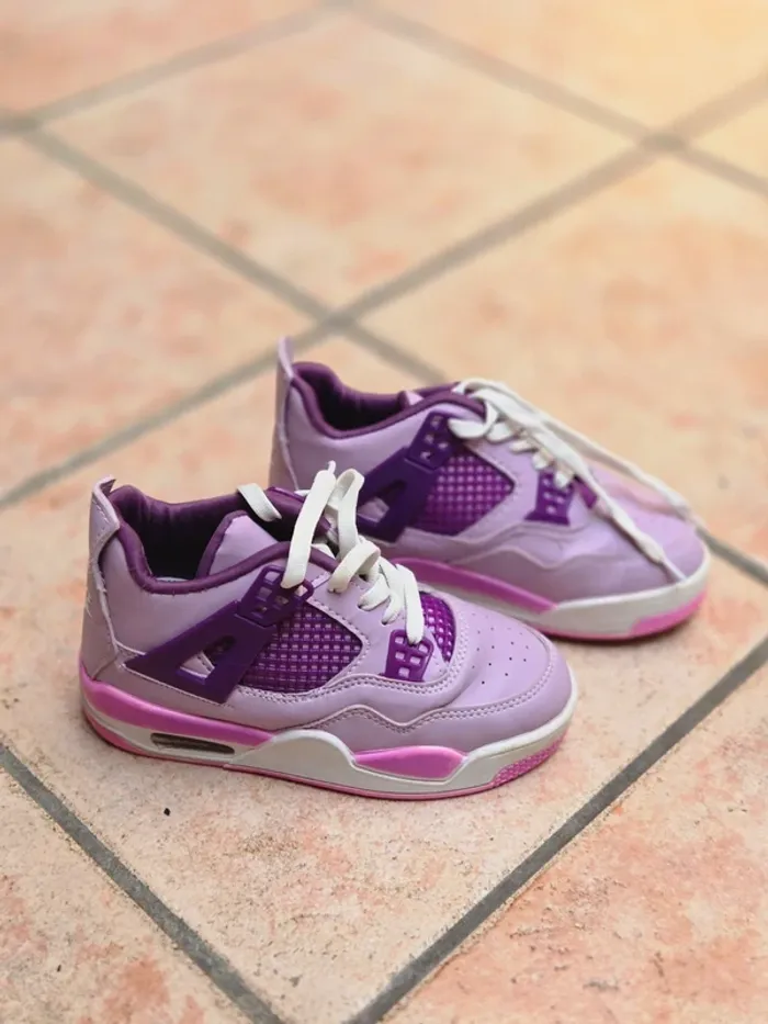Basket mauve - photo numéro 3