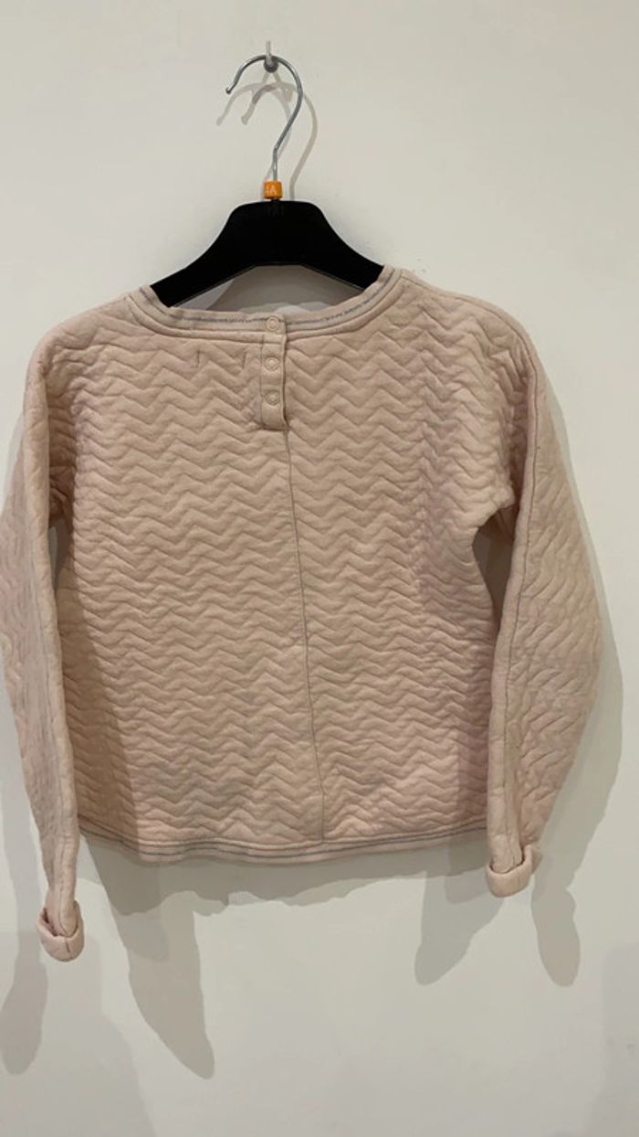 Pull paillette papillon dpam 8 ans - photo numéro 3