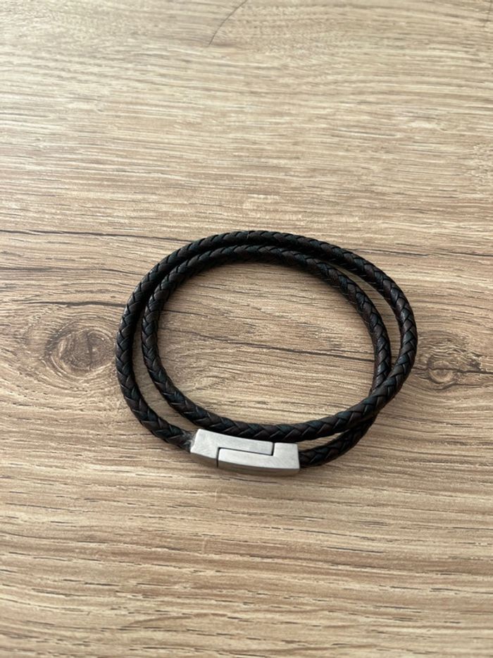 Double bracelet en cuir uS polo assn très bon état