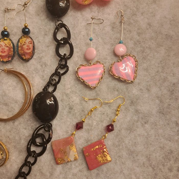 Lot de bijoux multicolore artisanale chic - photo numéro 7