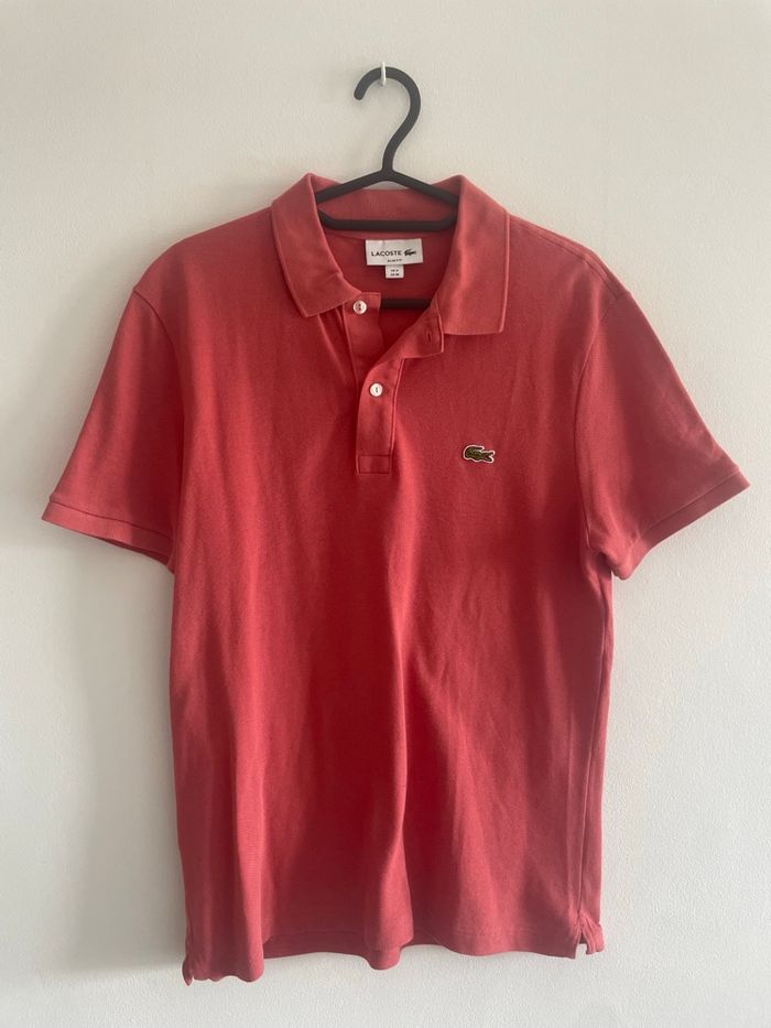 Polo Lacoste Corail - photo numéro 2