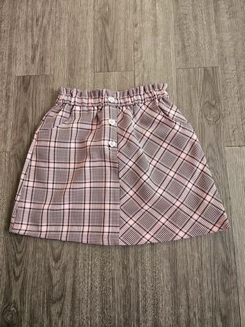 Jupe à carreaux taille 7 ans neuf