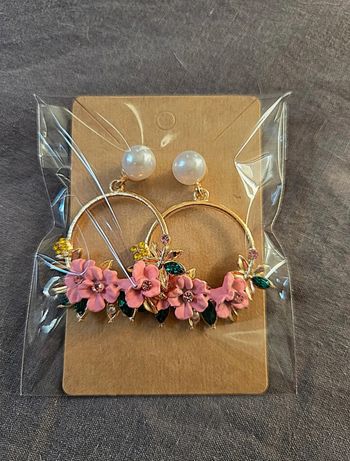 Boucles d'oreilles en alliage de zinc 🍀
