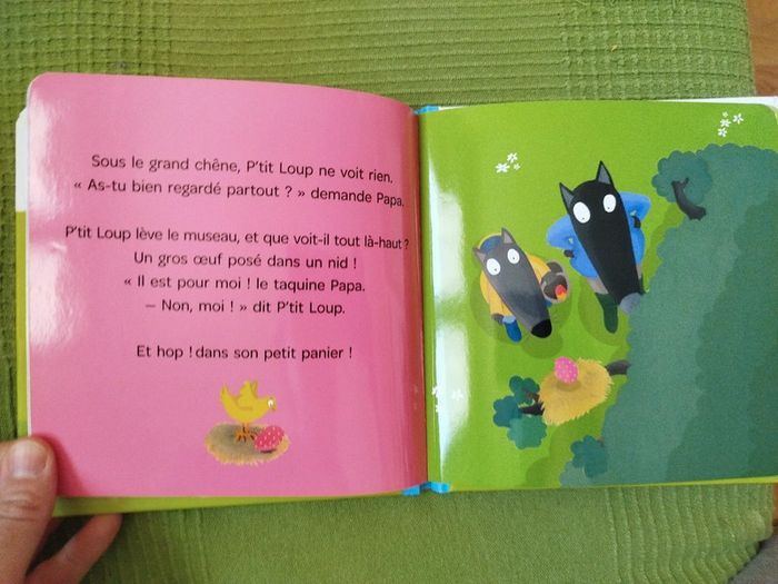 Livre P'tit Loup fête Pâques - photo numéro 3