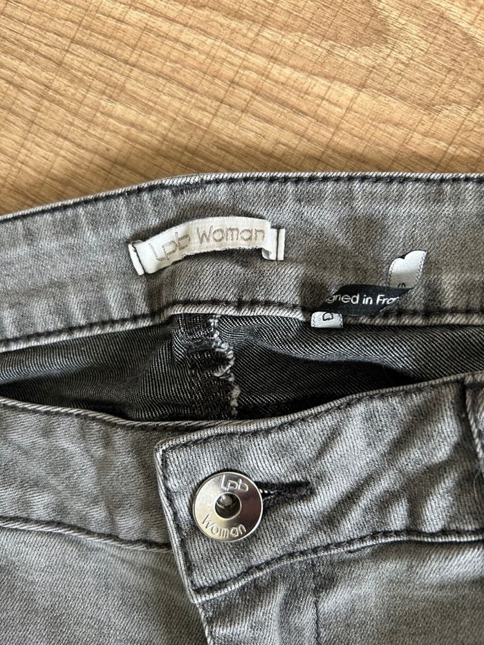 Jean skinny gris LPB Woman taille 36 excellent état - photo numéro 10