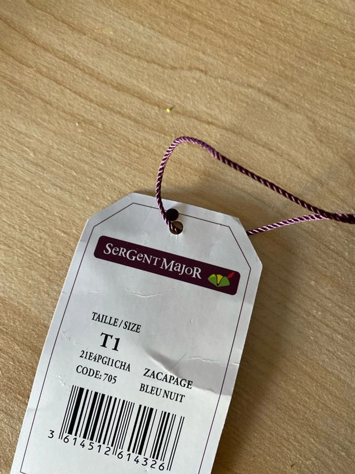 Casquette, sergent Major, taille 1, 51 cm taille 2 3 ans neuve - photo numéro 5