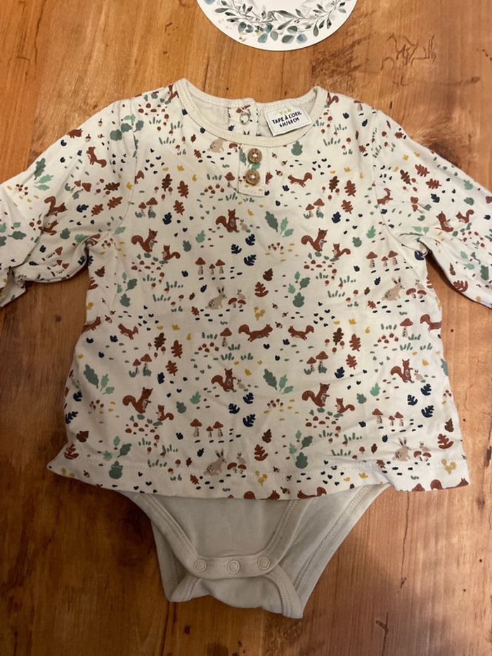 Bodie 2 en 1 manches longues 6 mois - photo numéro 3