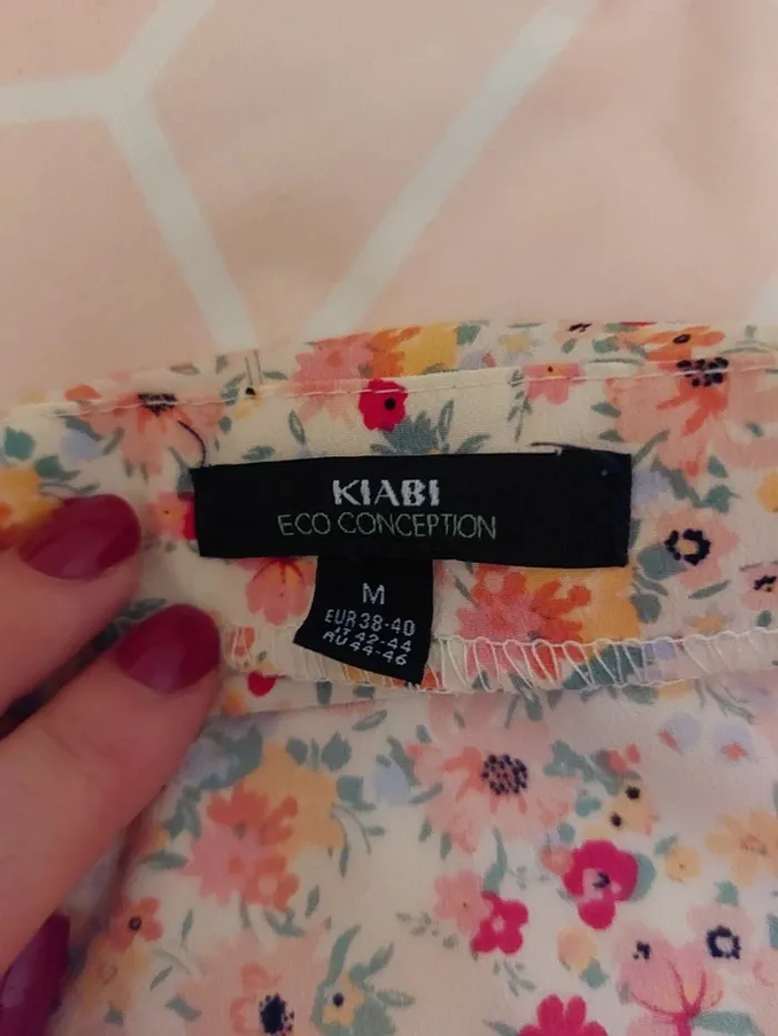 Débardeur fleuri Kiabi – Taille M 🌸 - photo numéro 2
