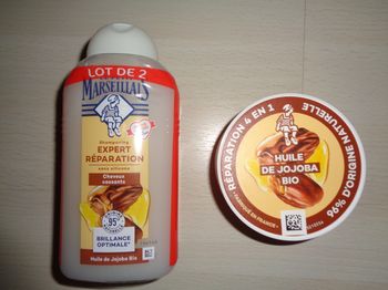 shampooing + masque le petit marseillais