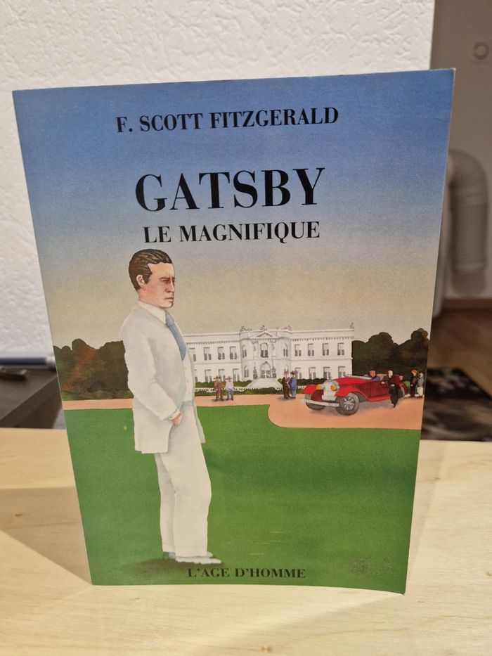 Livre gatsby le magnifique l age d homme