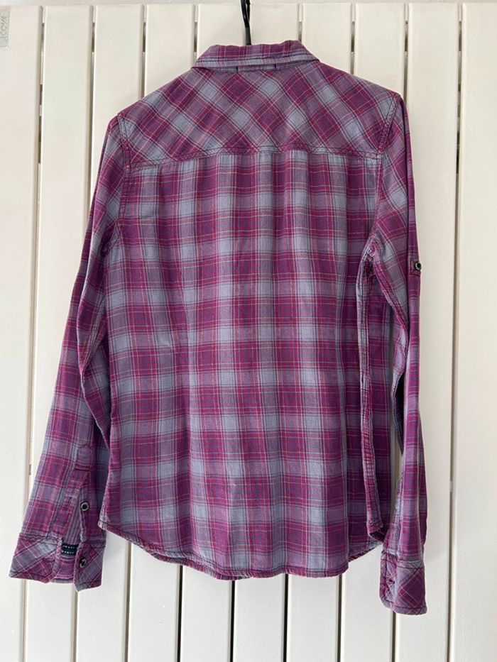 Joli chemise à carreaux Superdry taille M comme neuve - photo numéro 5