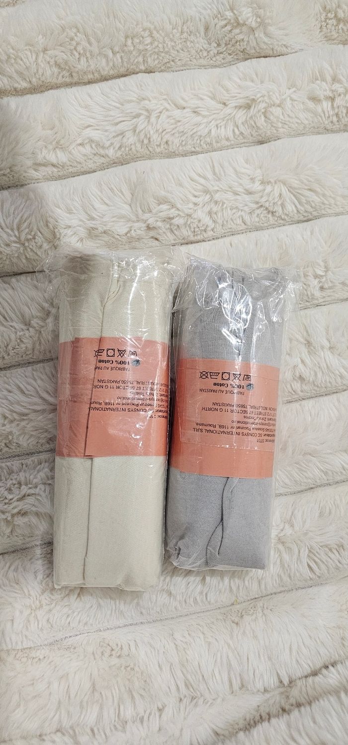 Lot de 2 draps housses 60×120cm Neufs - photo numéro 4