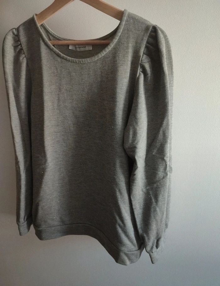Pull gris - photo numéro 4