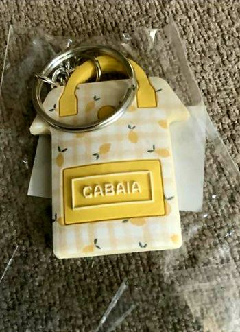 Porte clés cabaia citron Faro