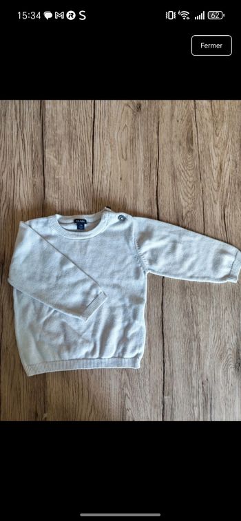 Pull 12 mois 