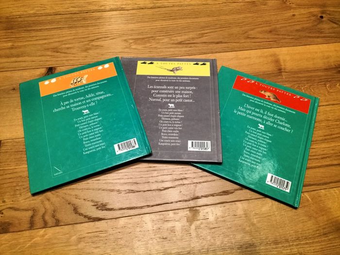 Lot de 3 livres À toutes pattes - photo numéro 2
